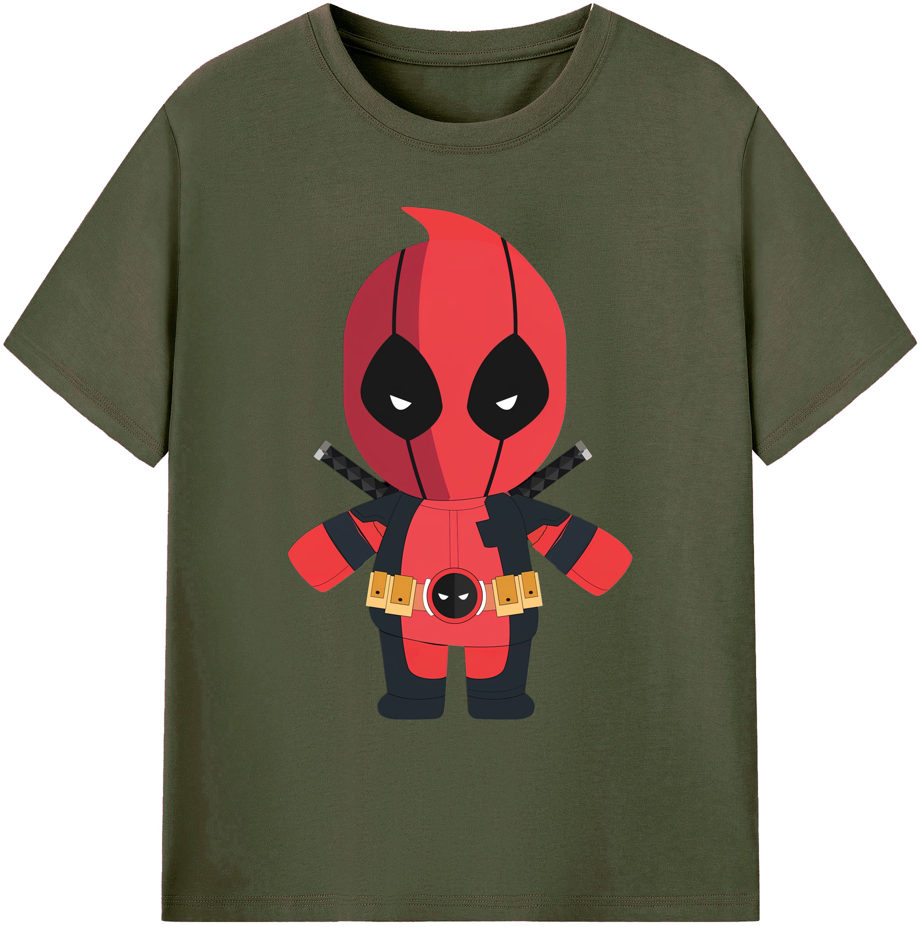 （画像用） Deadpool デッドプール 綿100％ メンズ半袖Tシャツ｜肌触りやわらか＆通気性